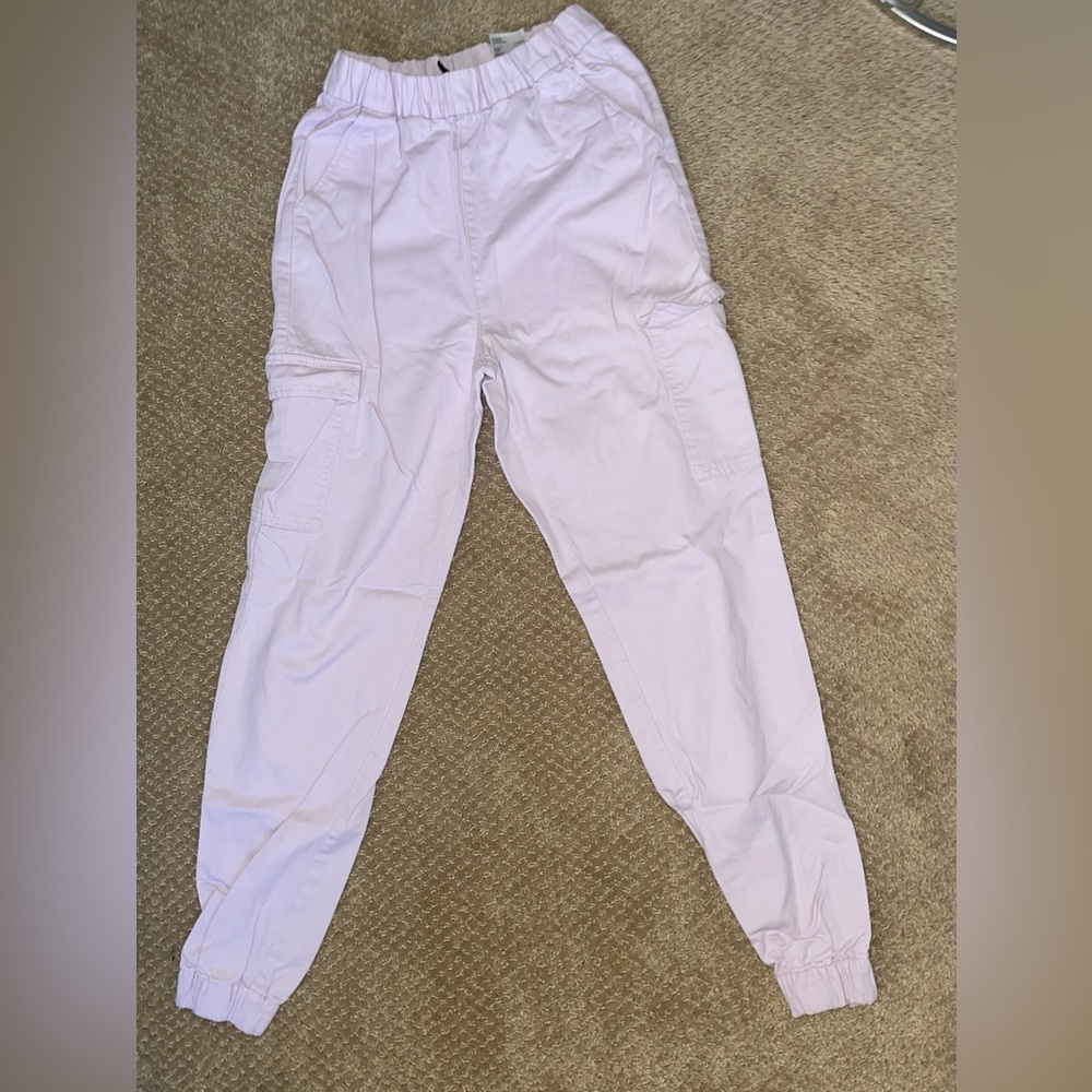 DIVIDED Lavender Purple Cargo Joggers